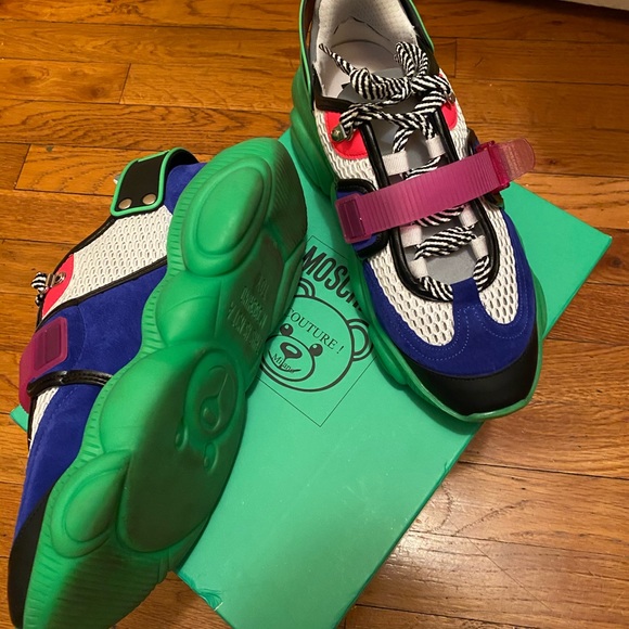 Moschino teddy bear sneakers size 42 - Picture 2 of 4